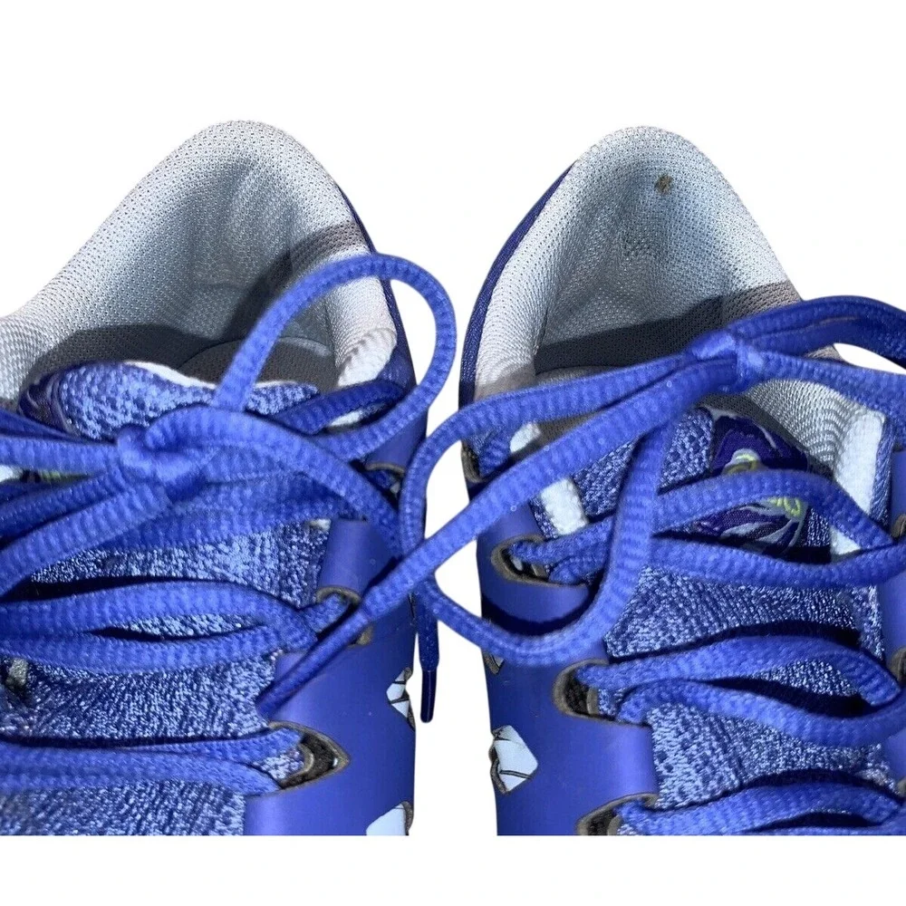ASICS Gel-Fit Tempo Women's 9.5 Blue S563N Running Shoes Cross Training Lace Up
